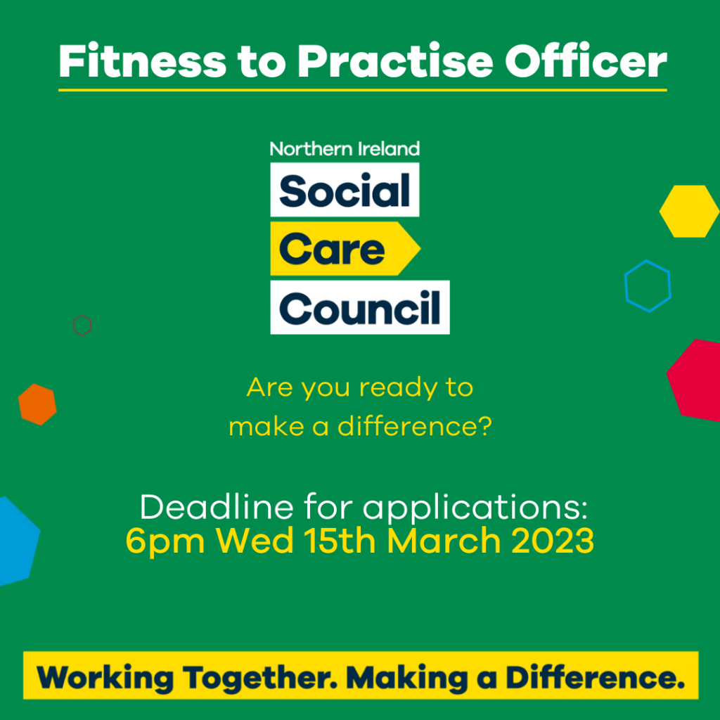 Fitness to Practice Officer - Deadline 6pm Wednesday 15th March 2023