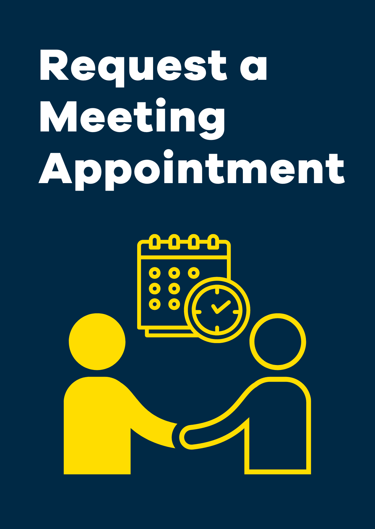 Request a meeting appointment