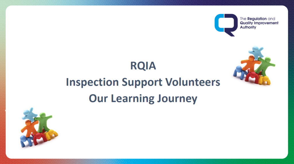 RQIA Inspection Support Volunteers Initiative