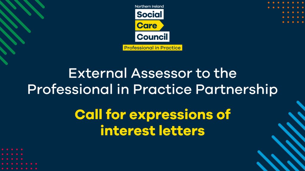 External Assessor to the Professional in Practice Partnership - call for expressions of interest letters. graphic.