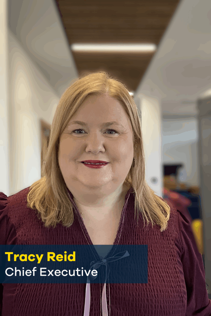 Portrait photo of the Northern Ireland Social Care Council Chief Executive, Tracy Reid