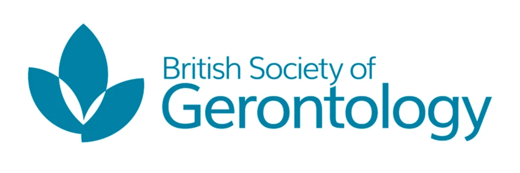 British Society Gerontology logo.