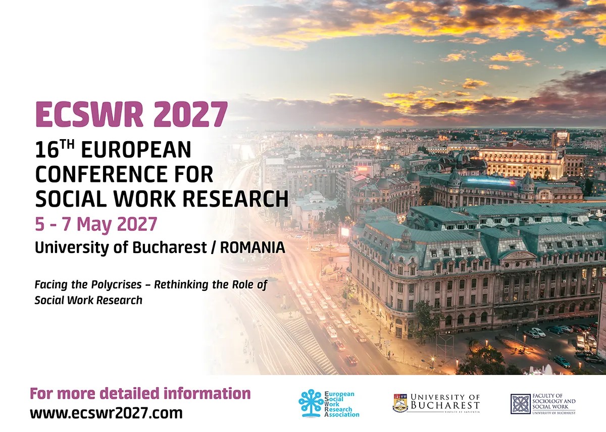 European Social Work Research Association (ESWRA) information flyer.